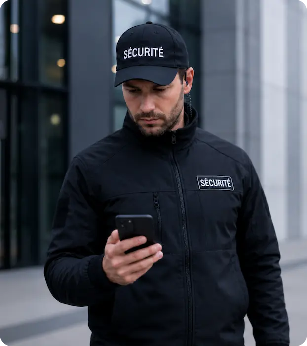 Société de sécurité privée application Heropolis
